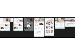 Website design in Figma