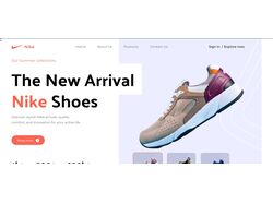 Nike Landing Page